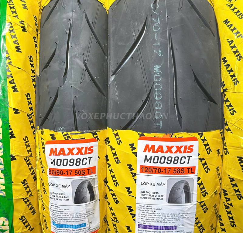 MAXXIS VICTRA M0098CT 80/90-17 TL - 120/70-17 TL